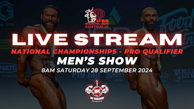 2024 National Championships - Men's Show