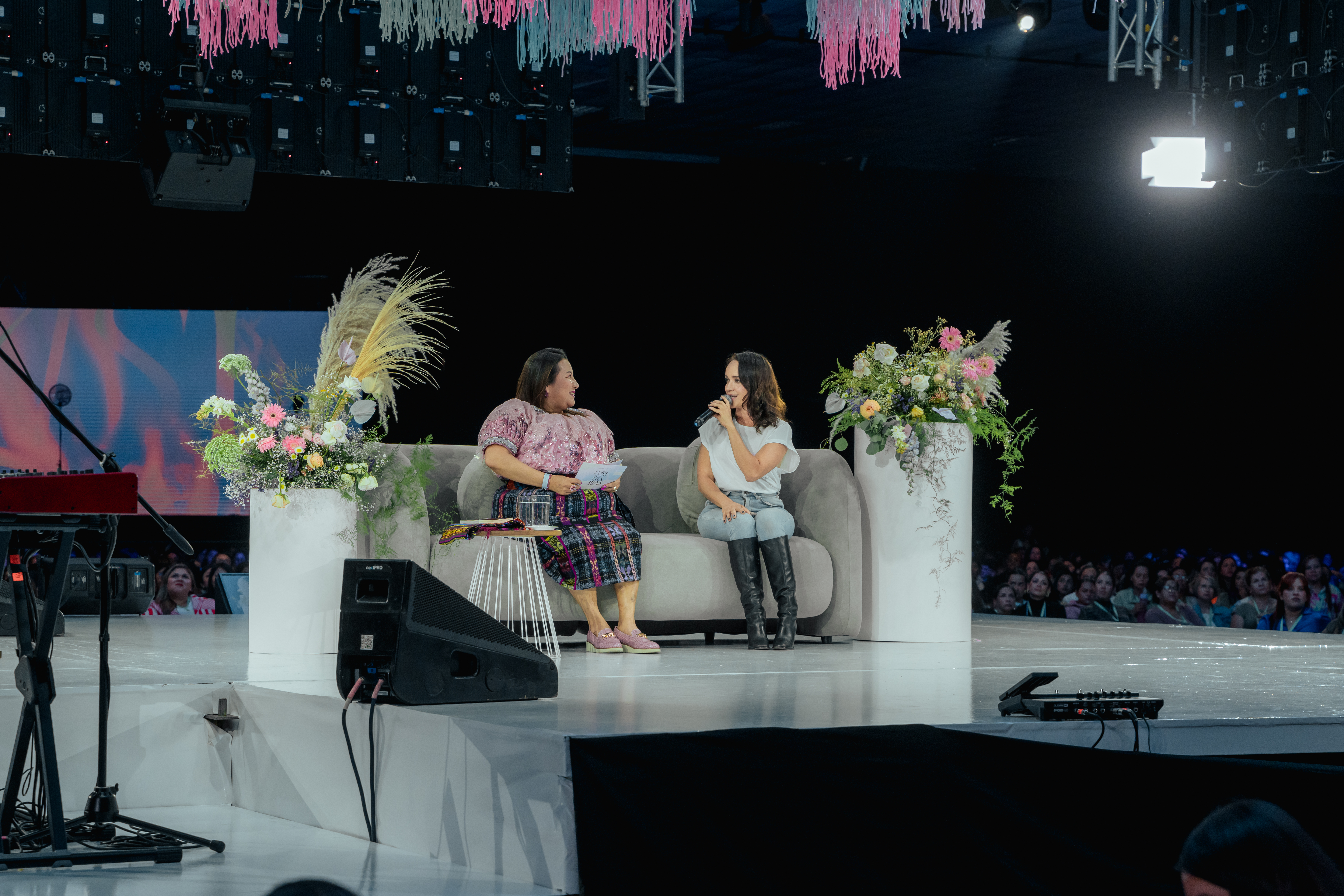 Tejiendo Hilos de fortaleza - Panel Pastora Manuela Castellanos y Estela Mendoza