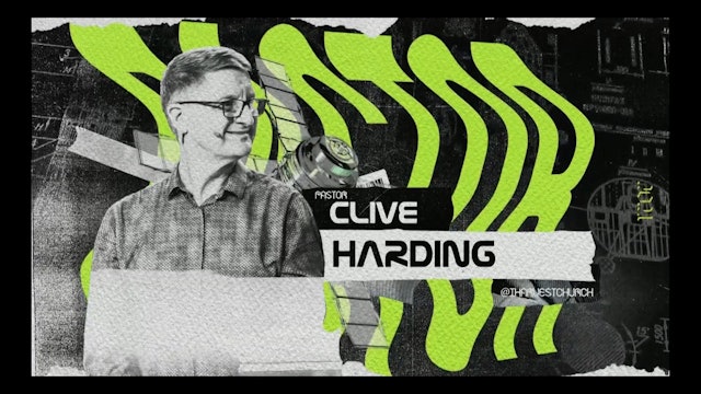 Discipling men - Pastor Clive Harding