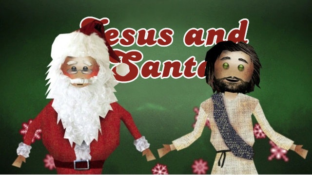 Jesus and Santa
