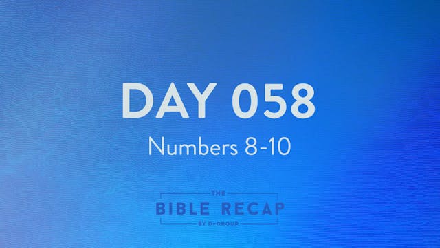 Day 058 (Numbers 8-10)