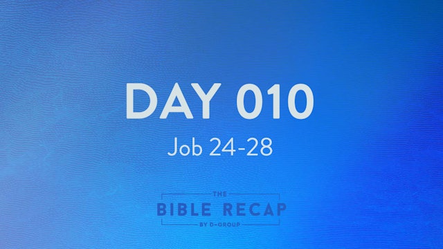 Day 010 (Job 24-28)