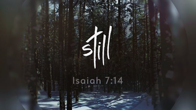 Still - Isaiah 7:14