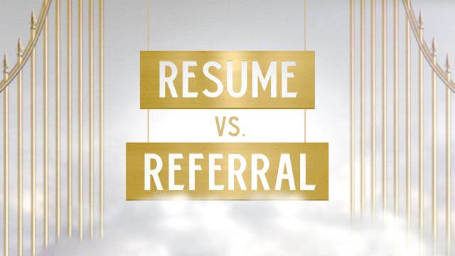 Resume vs. Referral