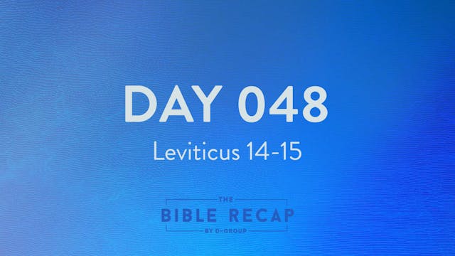 Day 048 (Leviticus 14-15)