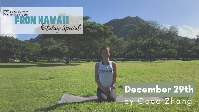 December 29th Holiday Special from Hawaii by Coco Zhang