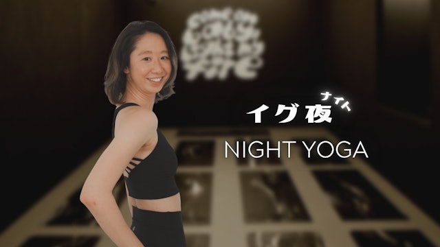 May 31st - night yoga