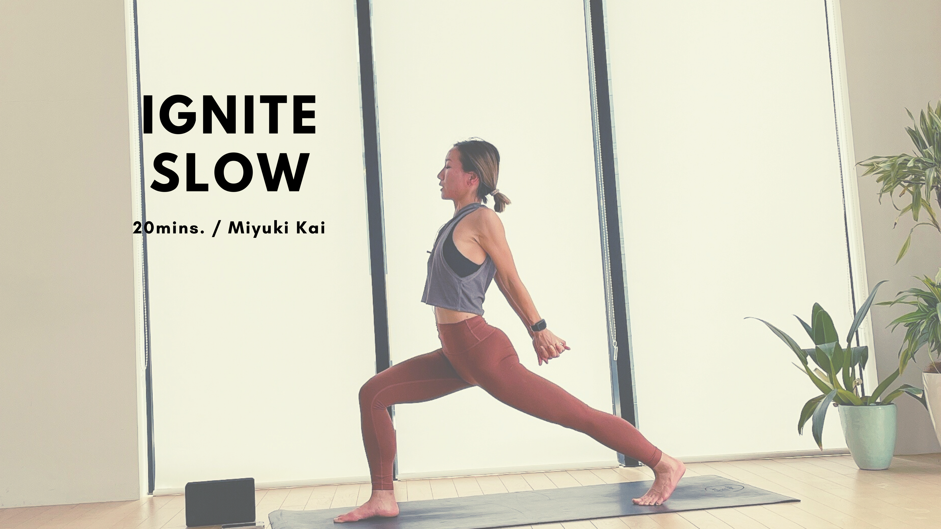 IGNITE SLOW by Miyuki Kai - 20mins.