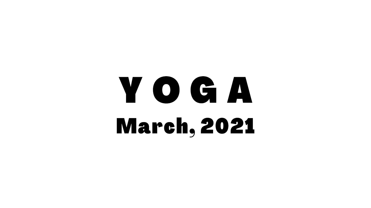 March Yoga