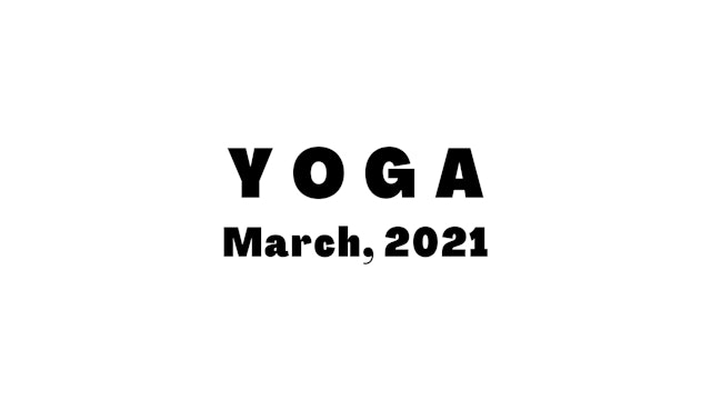 March Yoga