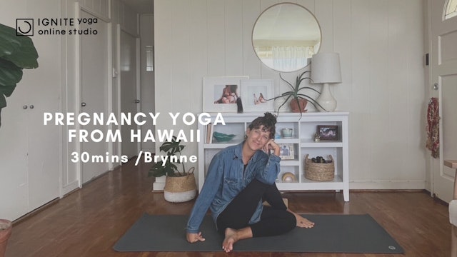 Yoga from Hawaii Pregnancy Yoga 1 by Brynne