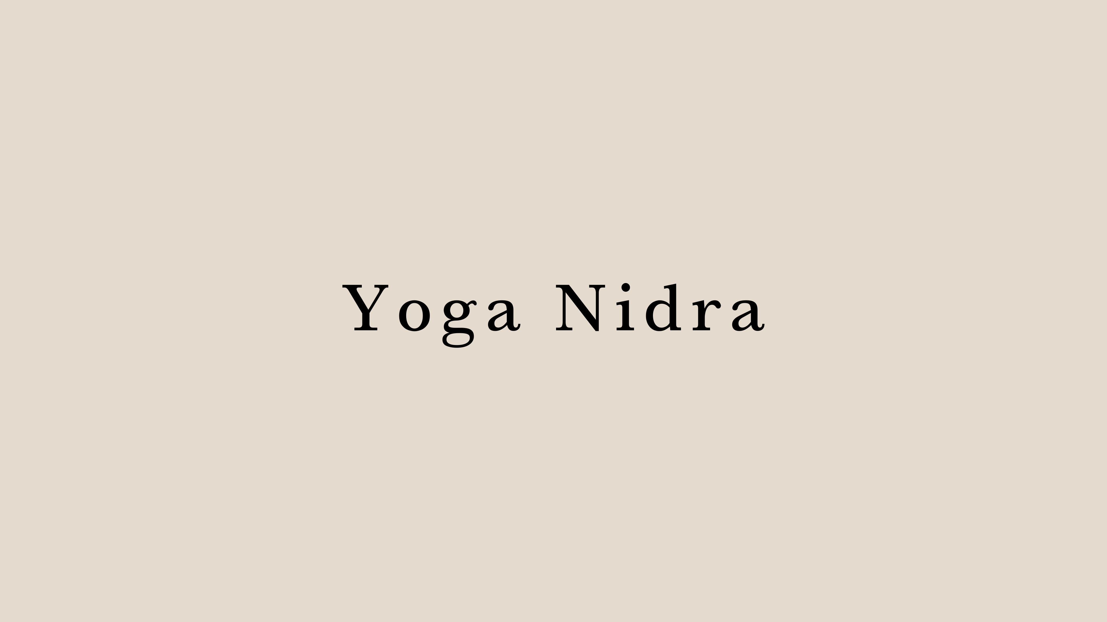 YOGA NIDRA by Nirmal Raj Gyawali