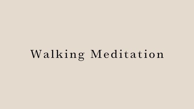 Walking Meditation by Megumi Sasaki