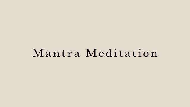 Mantra Meditation by Nirmal Raj Gyawali