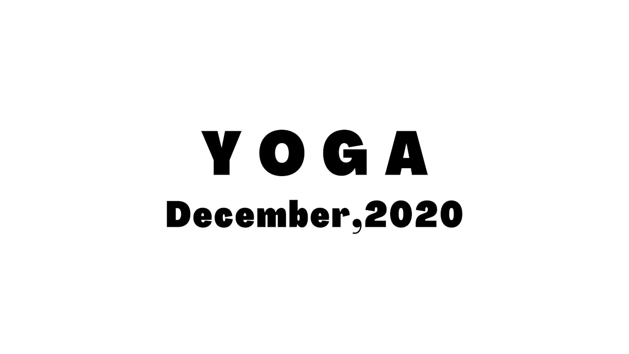 December Yoga