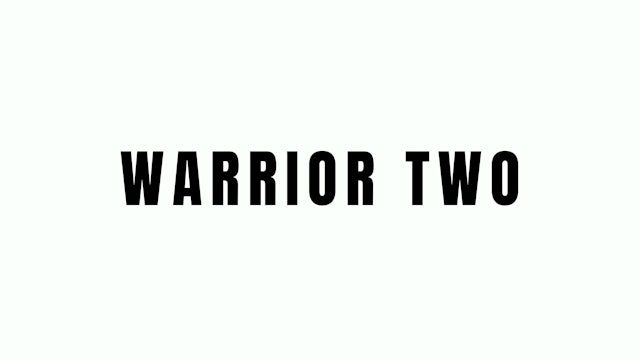 Warrior Two Breakdown