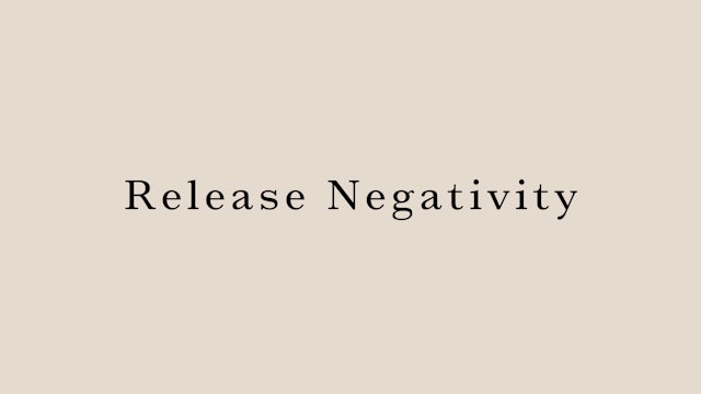 Release Negativity by Hanako Tomita