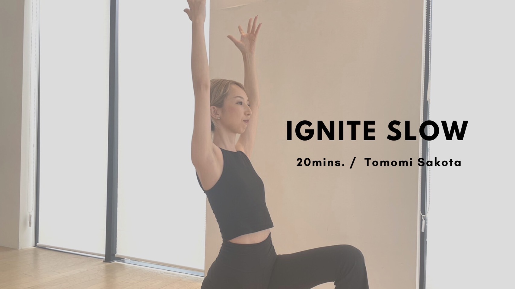 IGNITE SLOW by Tomomi Sakota - 20mins.