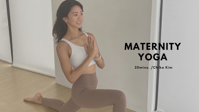 Maternity Yoga by Chika Kim