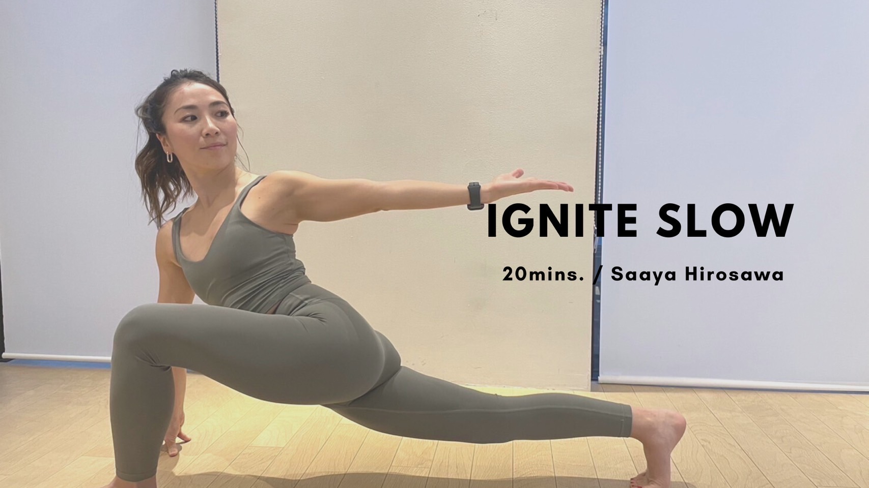 IGNITE SLOW by Saaya Hirosawa - 20mins.