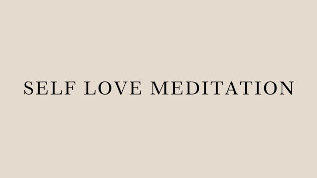 SELF LOVE MEDITATION by Nirmal Raj Gy...