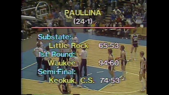 1982 1A Basketball Finals: Central City vs. Paullina, Pt. 1