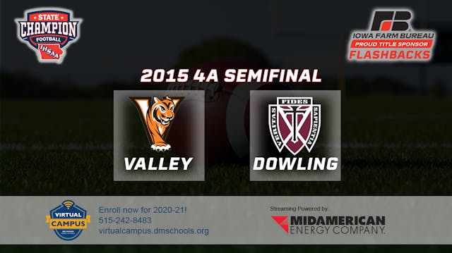 2015 4A Football Semi Finals: Dowling...