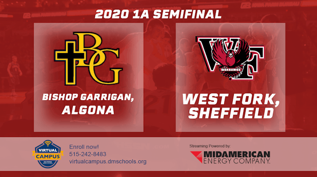 Basketball: 2020, Class 1A Semifinals...