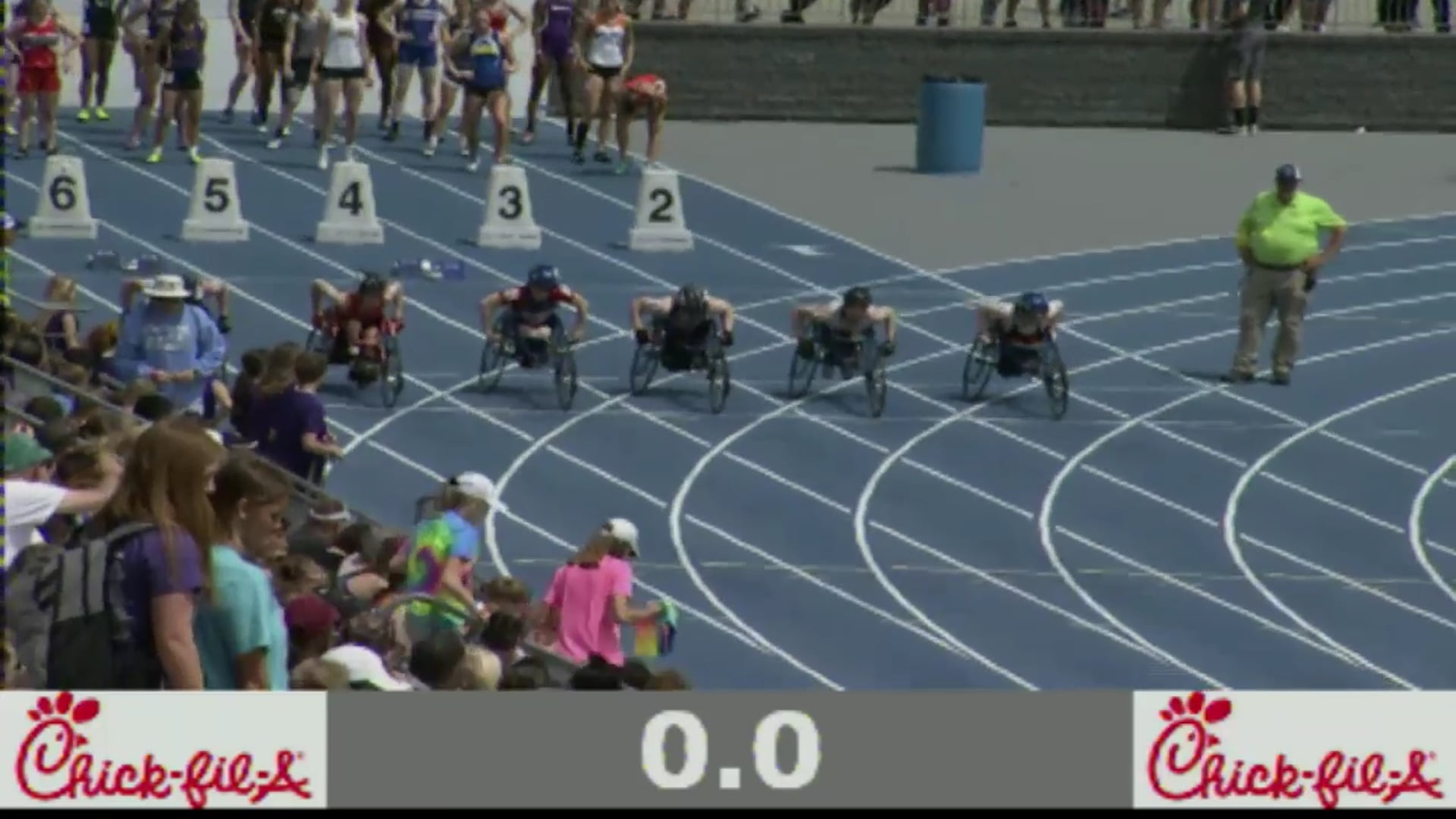 2019 Track & Field Boys Finals: Wheelchair 100 Meter