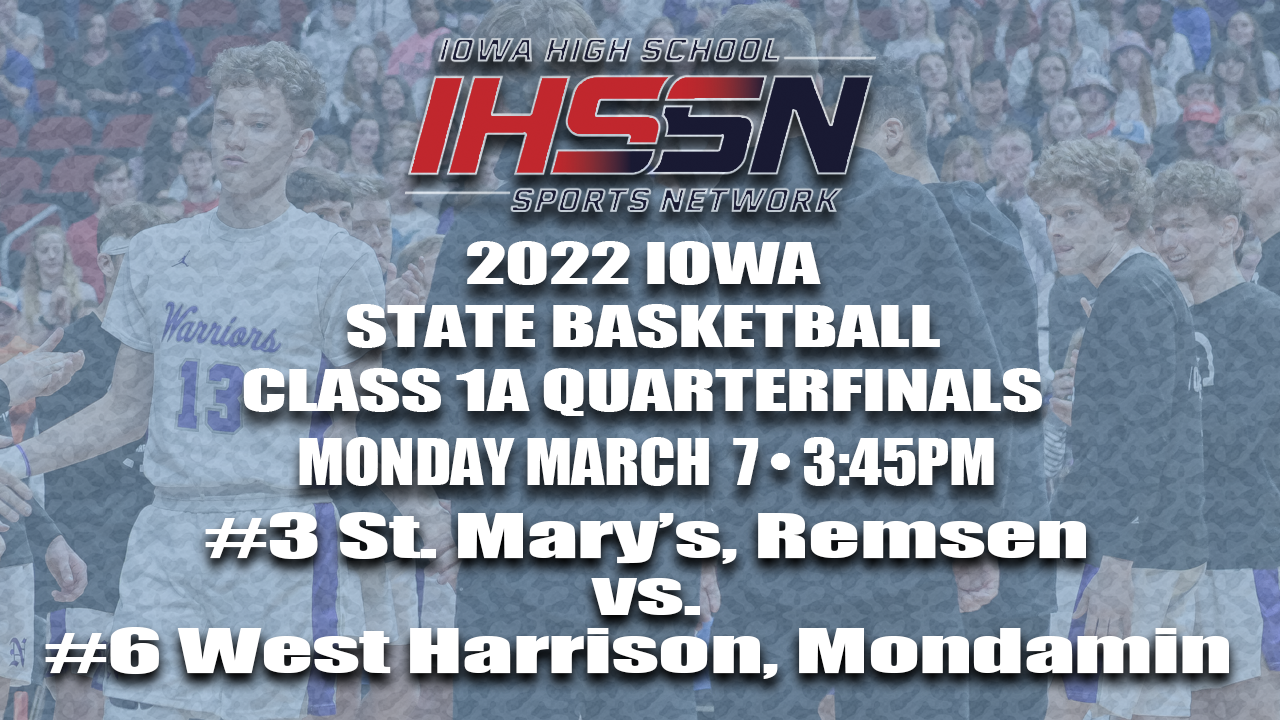 Basketball: 2022, Class 1A Quarterfinals - St Mary's vs. West Harrison