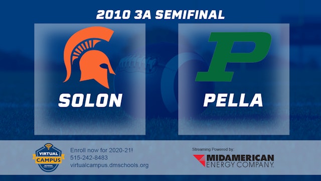 2010 3A Football Semi Finals: Solon vs. Pella