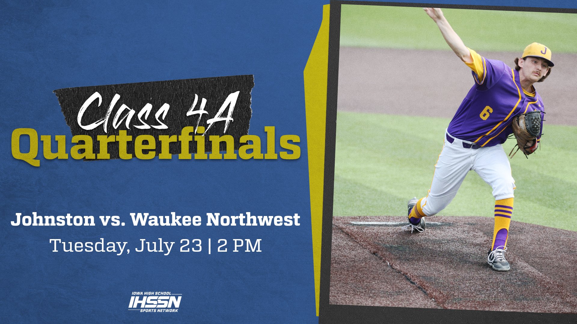Baseball: 2024, Class 4A Quarterfinal - Johnston vs. Waukee Northwest