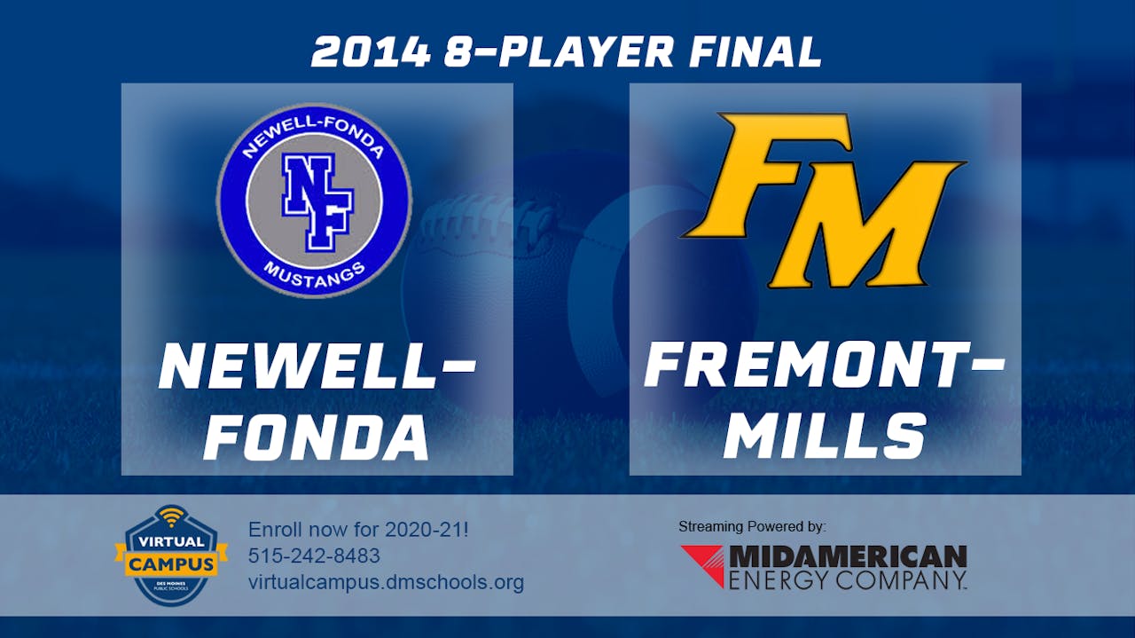 2014 8 Player Football Finals NewellFonda vs. FremontMills, Tabor