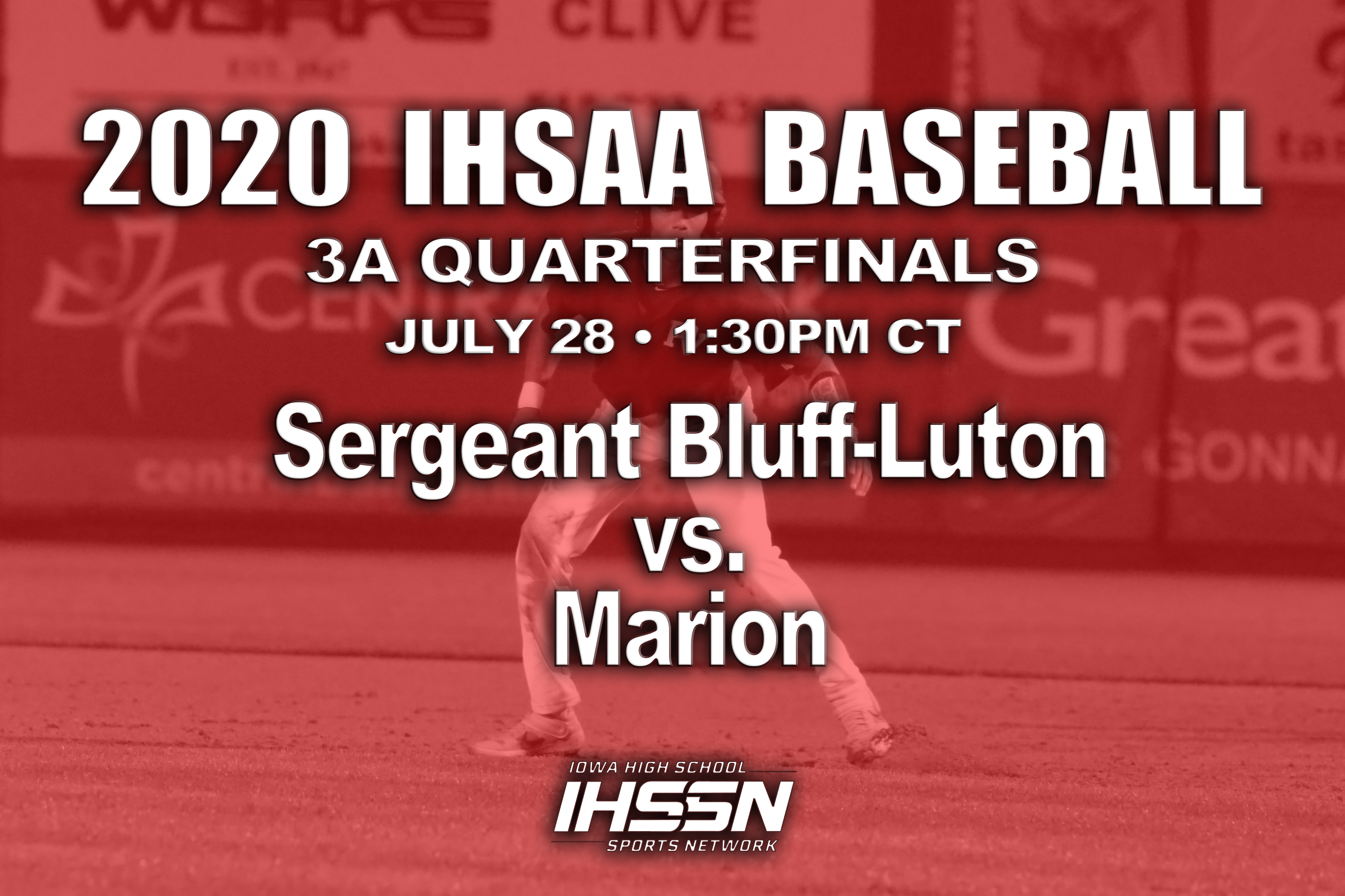 Baseball: 2020, Class 3A Quarterfinals - Sergeant Bluff-Luton vs. Marion