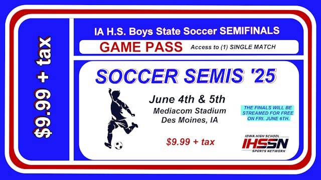 6/4, 12:00 PM, IC Regina vs. Van Meter
