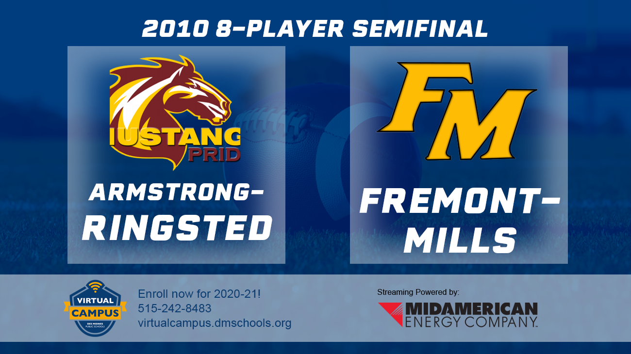Football: 2010, 8P Semifinals - Armstrong-Ringsted vs. Fremont-Mills