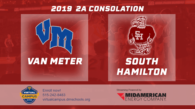 2019 2A Basketball Consolation: Van Meter vs. South Hamilton