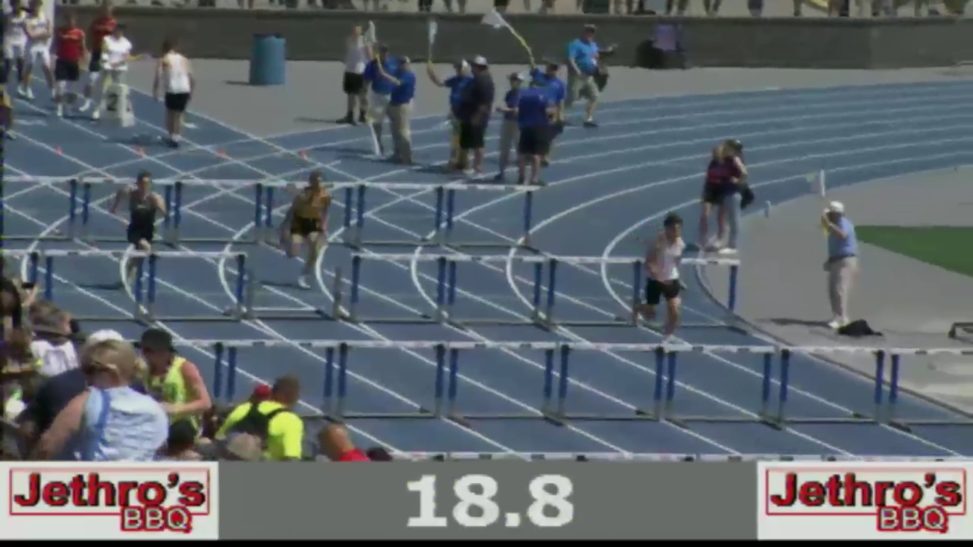 2019 3A Track & Field Boys Finals: Shuttle Hurdle Relay, Section 1