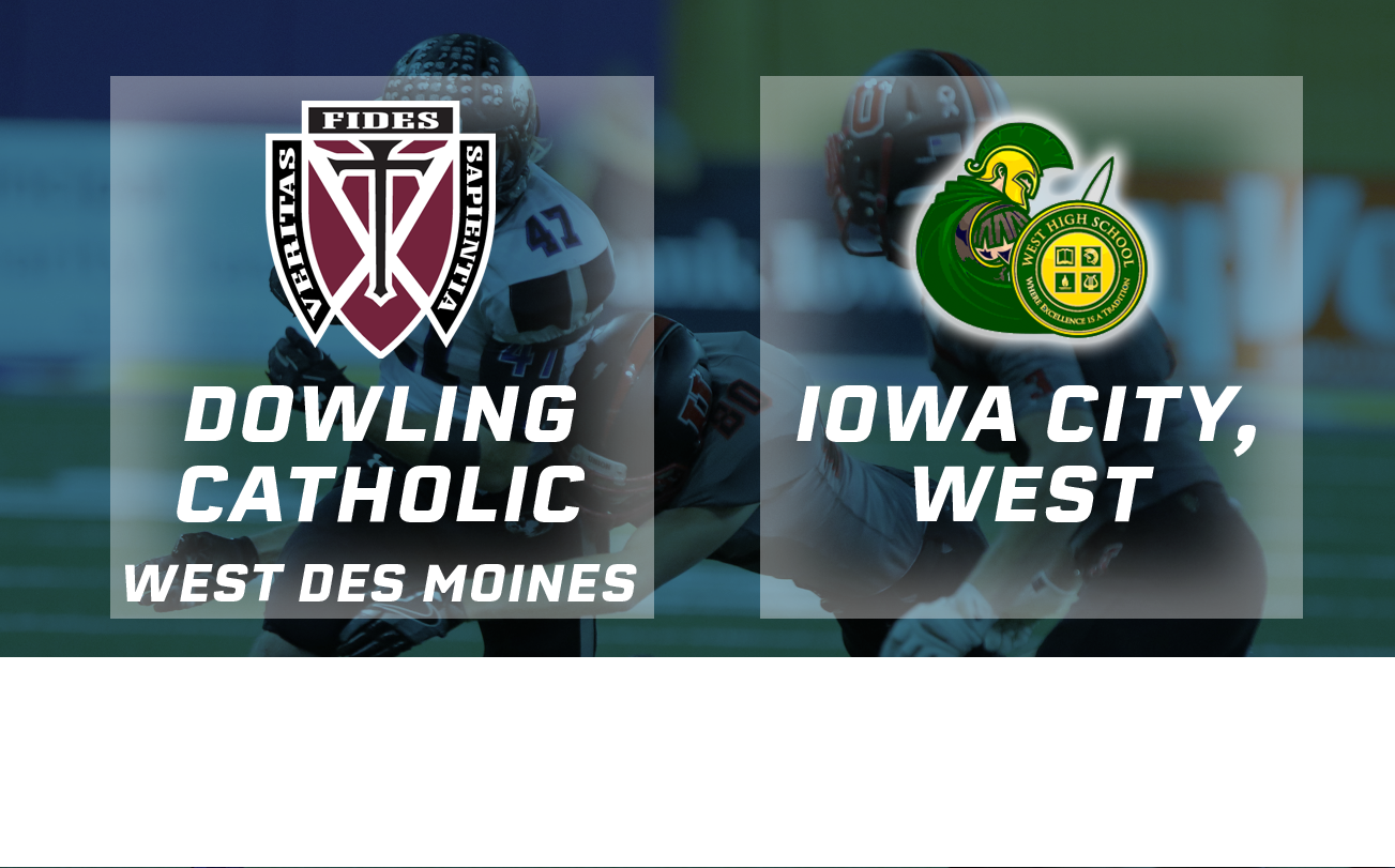 Football: 2016, Class 4A Finals - Dowling Catholic vs. Iowa City, West 