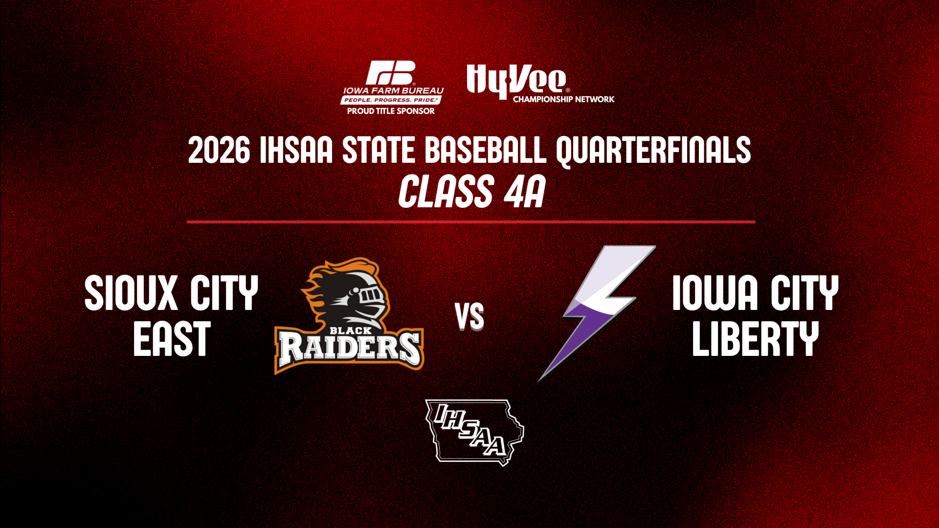 Baseball: 2026, Class 4A Quarterfinal - Sioux City, East vs Iowa City, Liberty - 07/22/2026, 04:15:37
