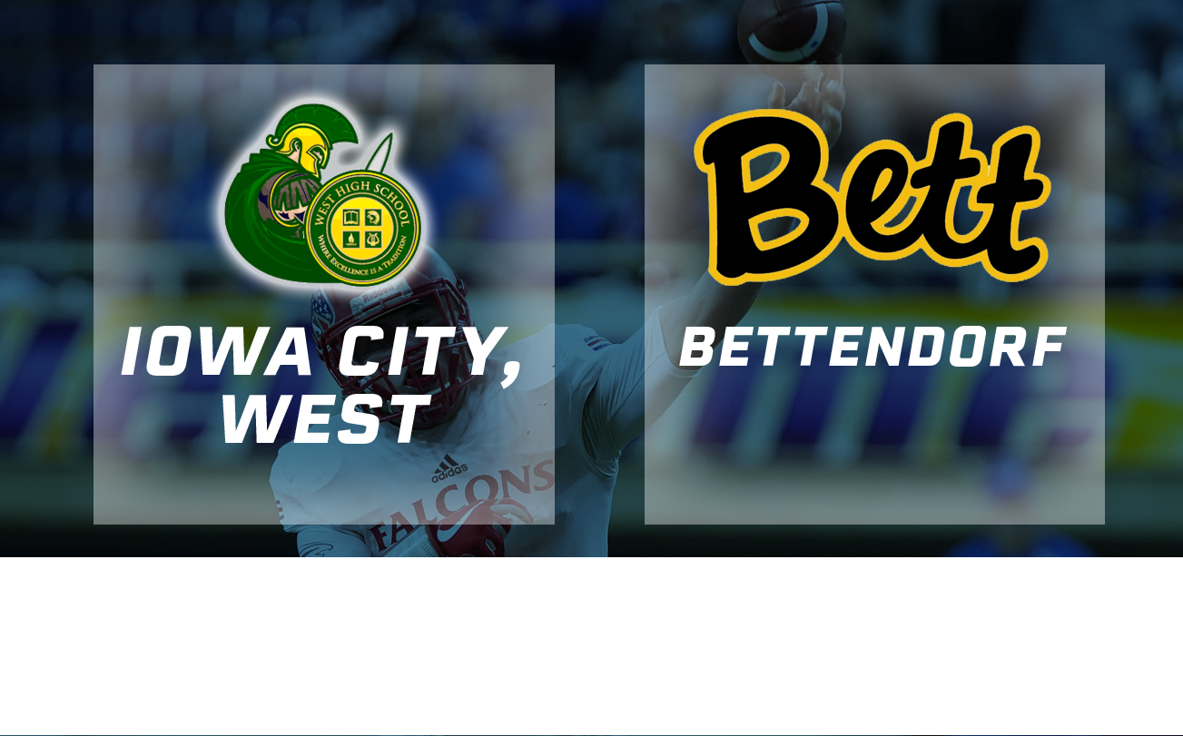Football: 2017, Class 4A Semifinals - Iowa City, West vs. Bettendorf 