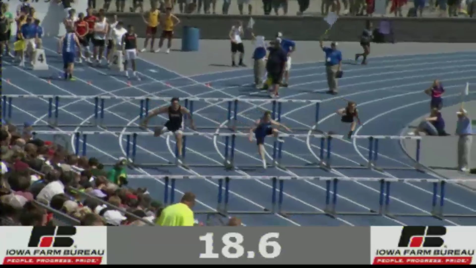 2019 2A Track & Field Boys Finals: Shuttle Hurdle Relay, Section 2