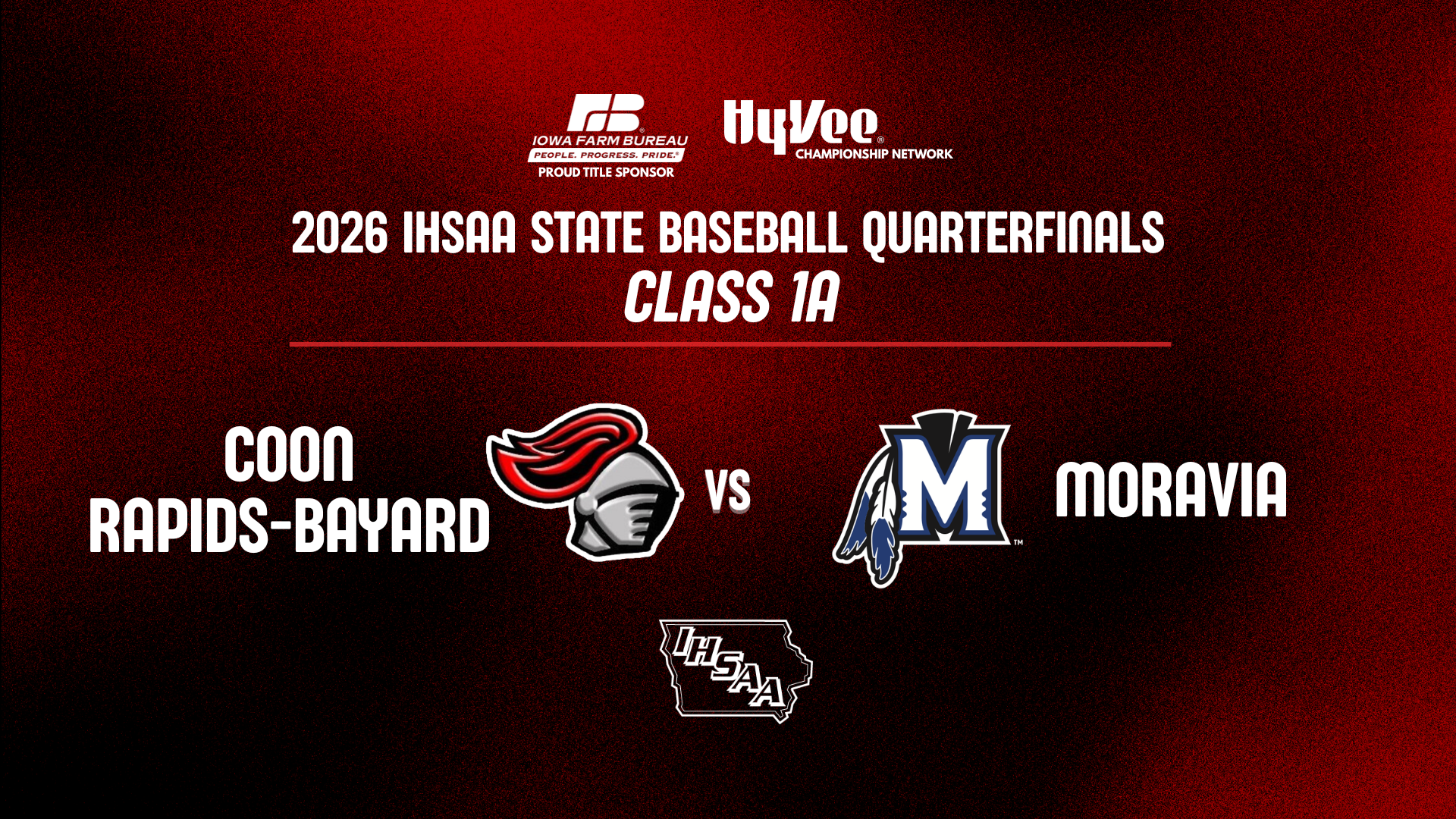 Baseball: 2026, Class 1A Quarterfinal - Coon Rapids-Bayard vs Moravia - 07/21/2026, 02:36:30