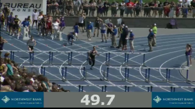 2019 1A Track & Field Boys Finals: Shuttle Hurdle Relay, Section 1