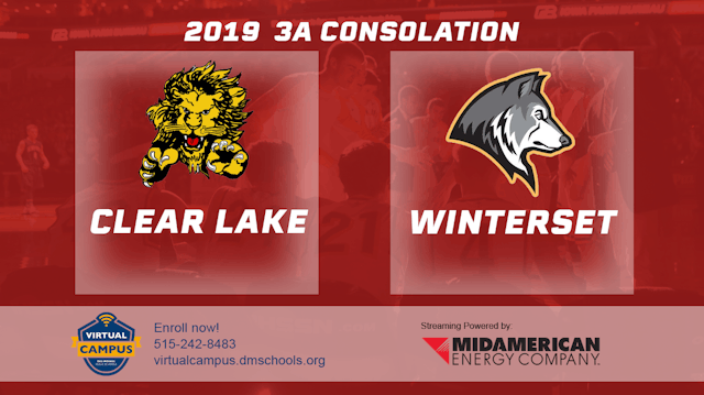 2019 3A Basketball Consolation: Clear Lake vs. Winterset