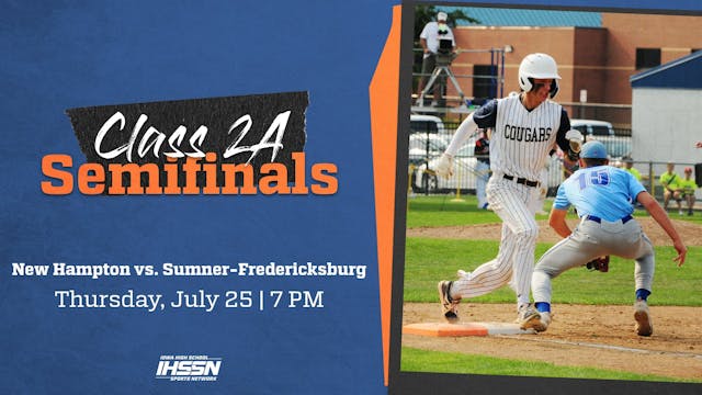 '24 Baseball - 2A Semifinal - New Ham...