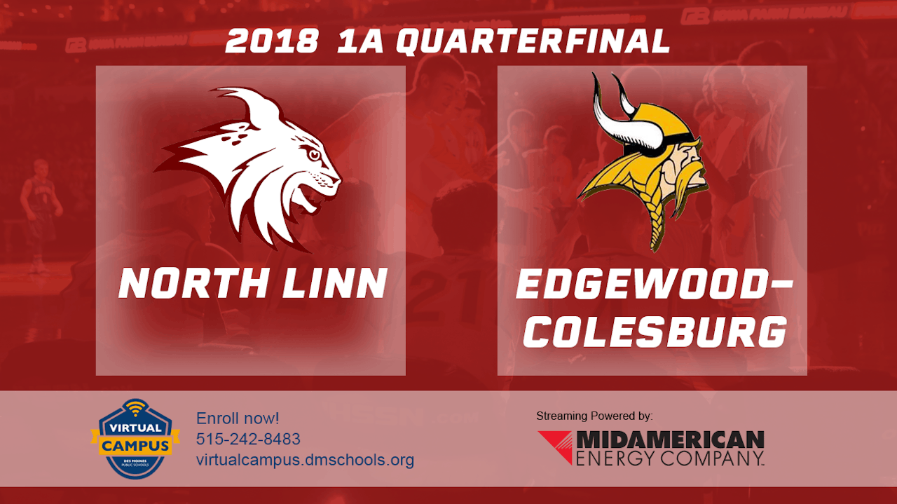 2018 1A Basketball Quarter Finals North Linn vs. EdgewoodColesburg