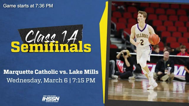 2024 1A Semifinals, Bellevue, Marquette Catholic vs. Lake Mills (AR)