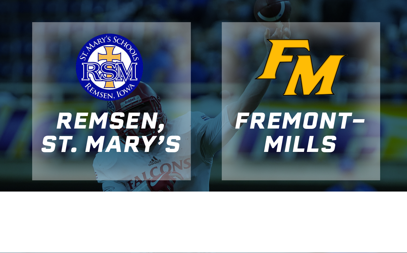 Football: 2017, 8P Semifinals - St. Mary's, Remsen vs. Fremont-Mills