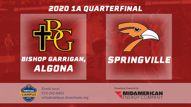Basketball: 2020, Class 1A Quarterfin...